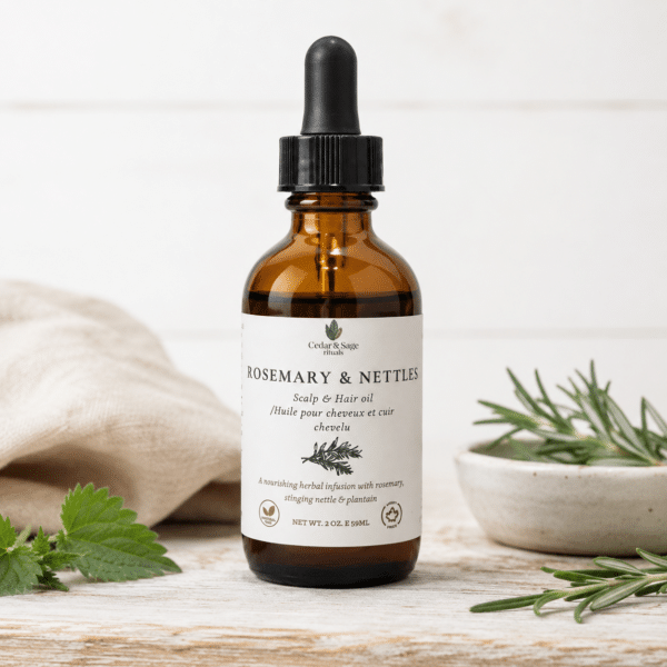 Rosemary & Nettles Scalp and Hair Oil